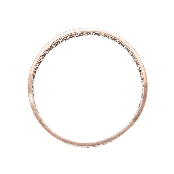 TIFFANY & CO. Estate Rubedo Metal Bangle Bracelet