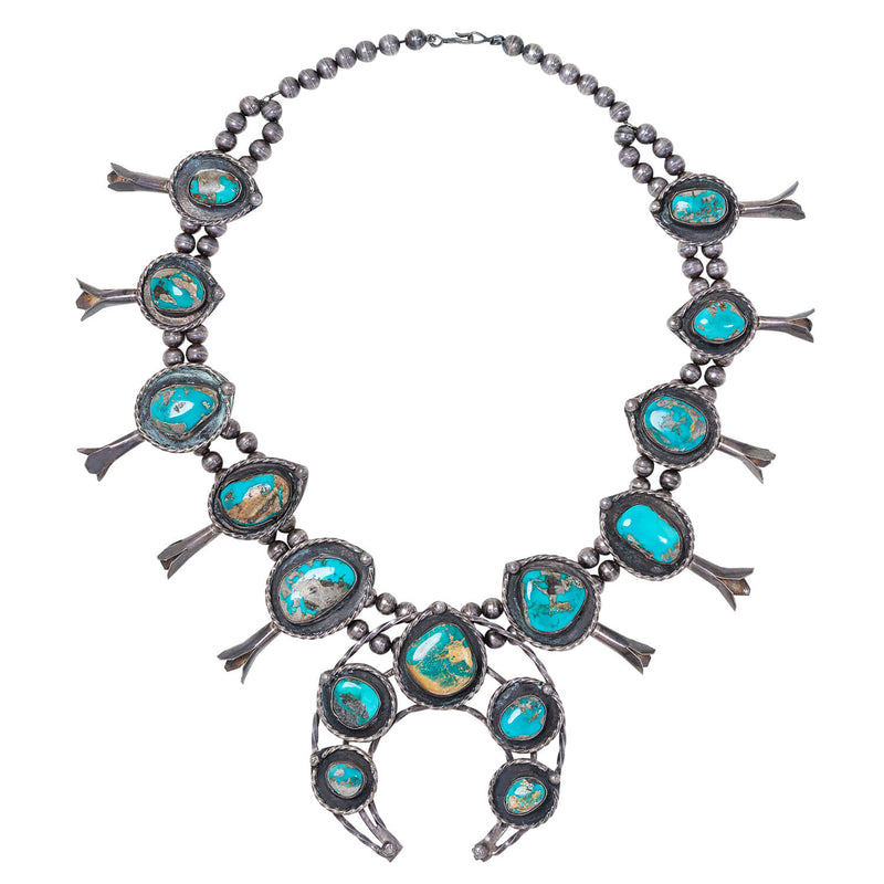 Layered Squash Blossom Necklace – A Western Wedding Co