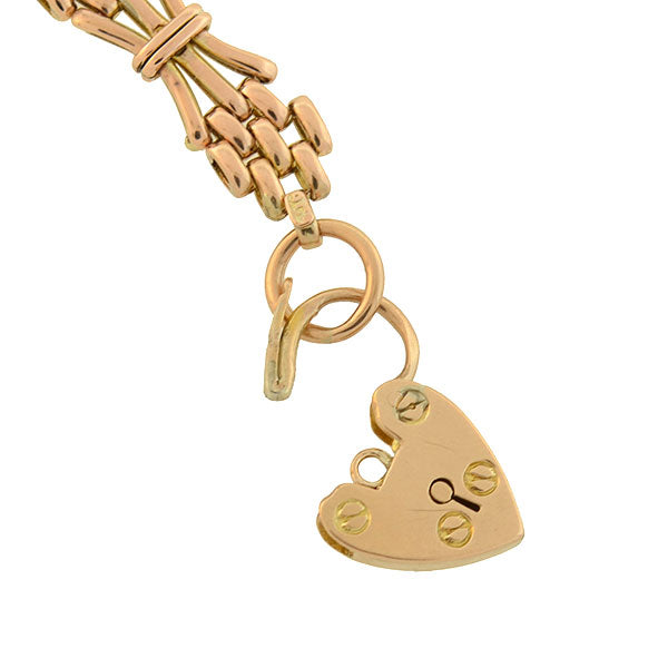 A. Brandt + Son Victorian Padlock Pendant Necklace