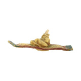 Vintage 14kt Enameled Magic Carpet Double-Sided Charm/Pendant