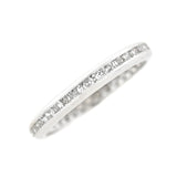 Art Deco 18kt Single Cut Diamond Eternity Band 0.50ctw