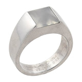 CARTIER Vintage 18kt Cabochon Moonstone Ring