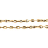 Victorian 9k Petite Mariner Link Necklace