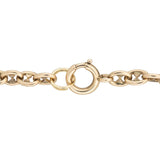 Victorian 9k Petite Mariner Link Necklace