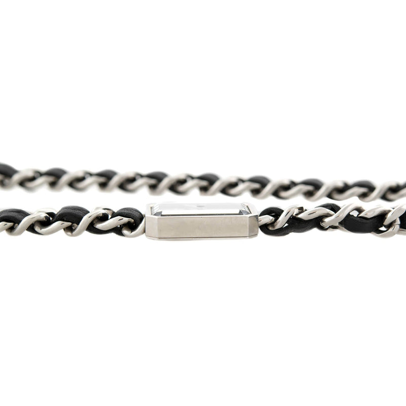 Chanel Vintage Silver Metal Chain Turnlock CC Choker Necklace, 1996  Available For Immediate Sale At Sotheby's