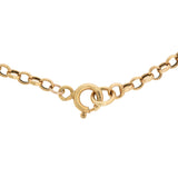 Estate Mixed Gold Indian Head Coin Festoon Necklace