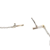 Estate 18k Diamond Cross Pendant .35ctw
