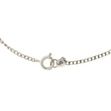 Estate 14k White Gold Diamond Pendant Necklace 0.90ctw