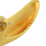 TIFFANY & CO. ELSA PERETTI Estate 18kt Gold Comma Clip Earrings