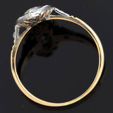 Edwardian 18kt Platinum Marquise Diamond Ring 0.65ct