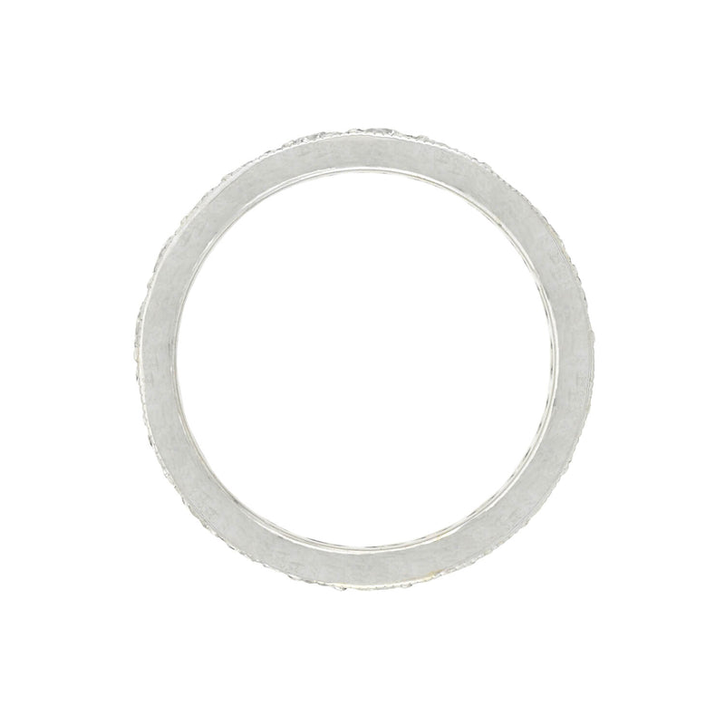 Estate Platinum + Diamond Eternity Band 2.00ctw