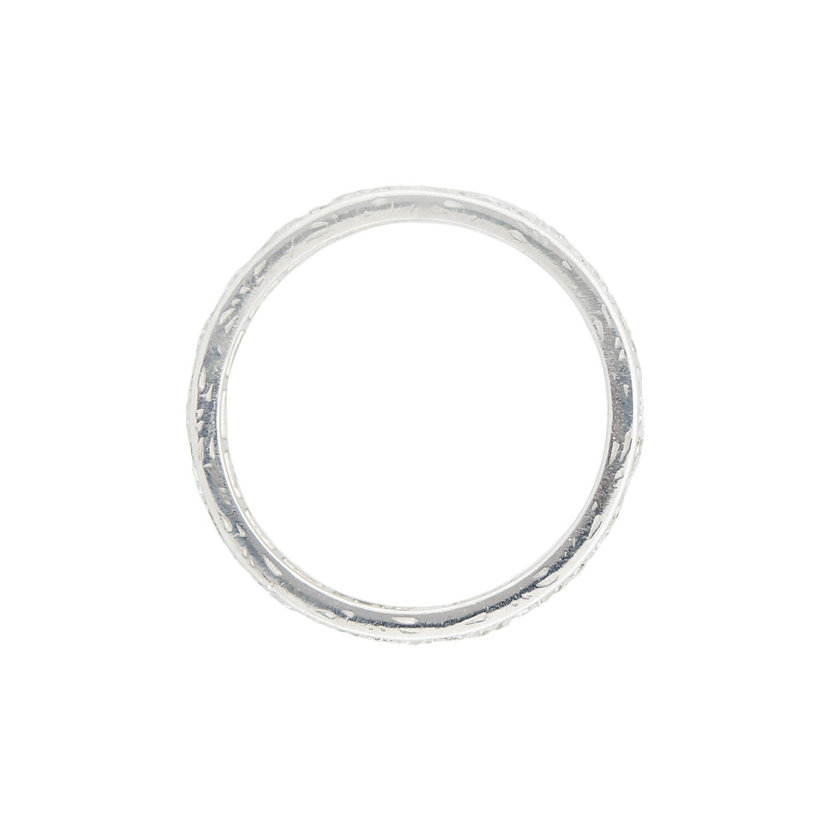 Art Deco Platinum Diamond Eternity Band