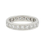 Estate Platinum + Diamond Eternity Band 2.00ctw