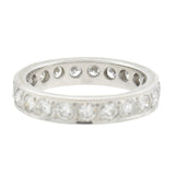 Estate Platinum + Diamond Eternity Band 2.00ctw