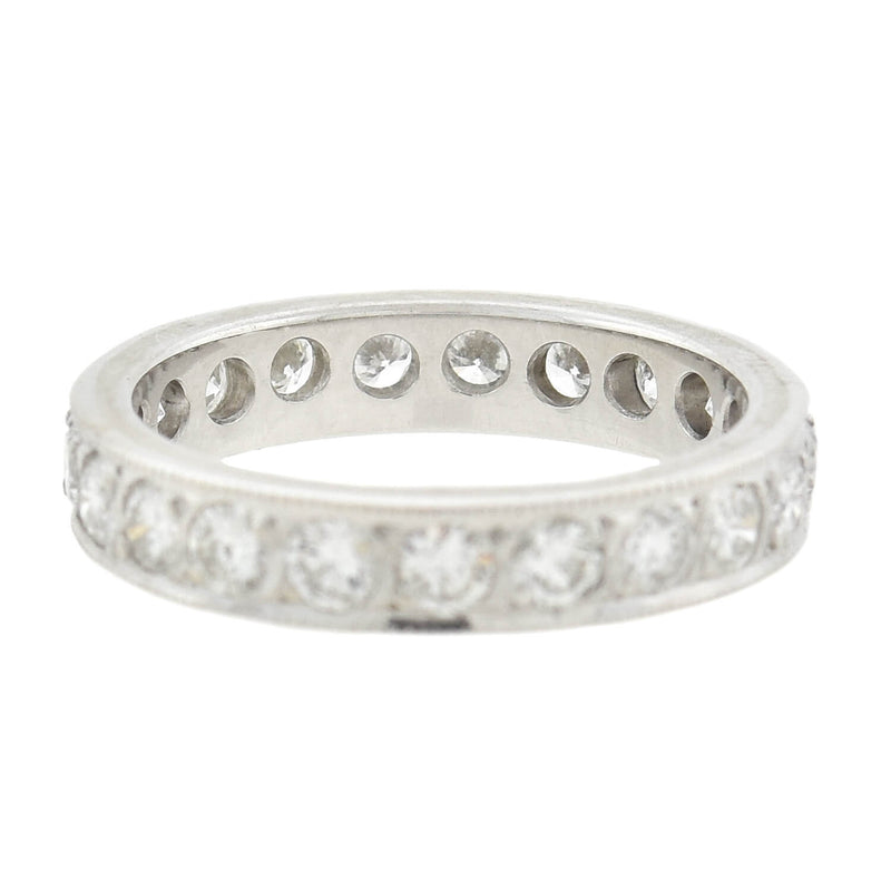 Estate Platinum + Diamond Eternity Band 2.00ctw