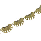 FAHRNER Vintage Sterling Gilt & Marcasite Necklace