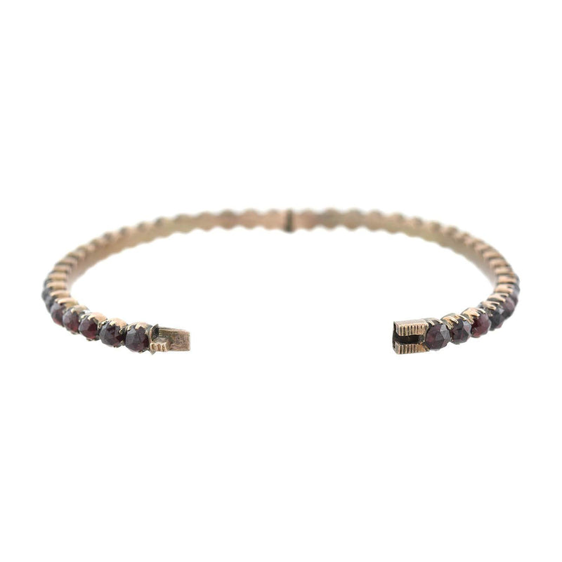 Victorian 9kt + Garnet Bracelet Set