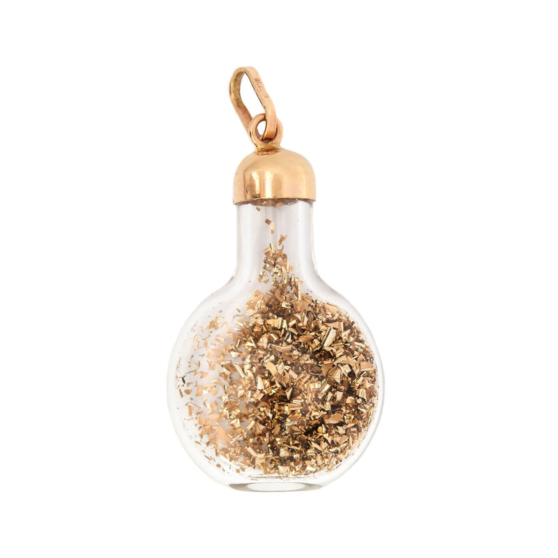 Vintage Bottle and Can Opener 14K Gold Charm