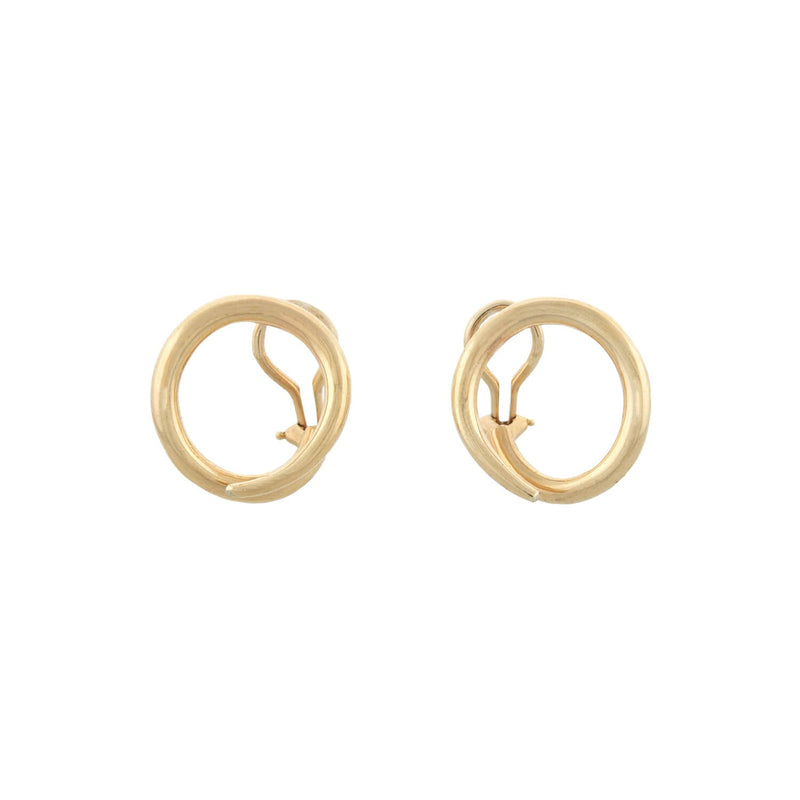 ALDO CIPULLO 14kt Spiral Earrings