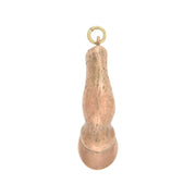 Victorian 10kt Rose Gold Horse Leg and Hoof Fob/Pendant