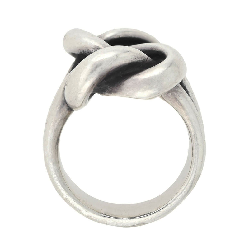 Vintage James Avery Large Sterling Silver Love Knot Ring