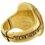 Early Victorian Huge Silver Gilt Anchor Bracelet