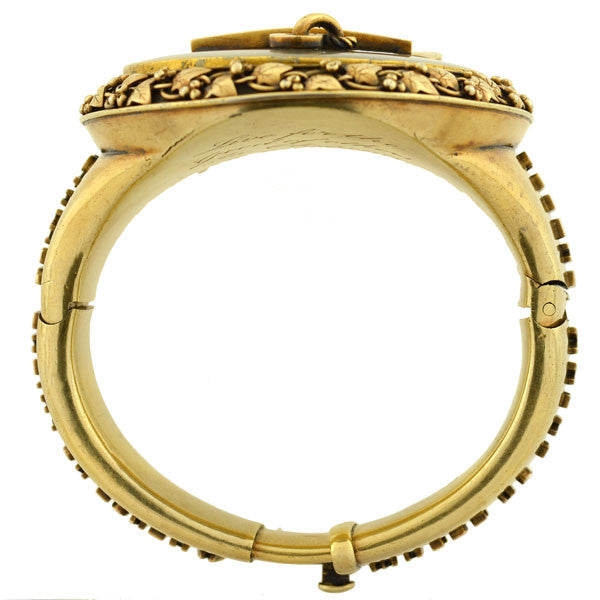 Early Victorian Huge Silver Gilt Anchor Bracelet