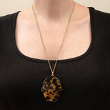 Large Victorian Tortoise Shell Locket