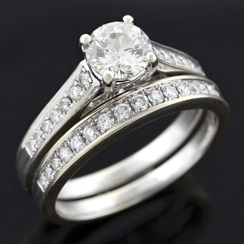 Estate wedding ring sets best sale