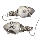 Vintage Signed Mexican Sterling Figural Earrings