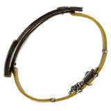 LEDESMA Vintage Mexican Sterling Tortoise Shell Bracelet