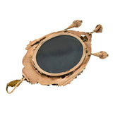 Victorian Large 15kt Pearl & Diamond Wreath Open-Faced Locket