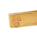 Victorian French 18kt/Sterling Rose Cut Diamond Bangle Bracelet 3.00ctw