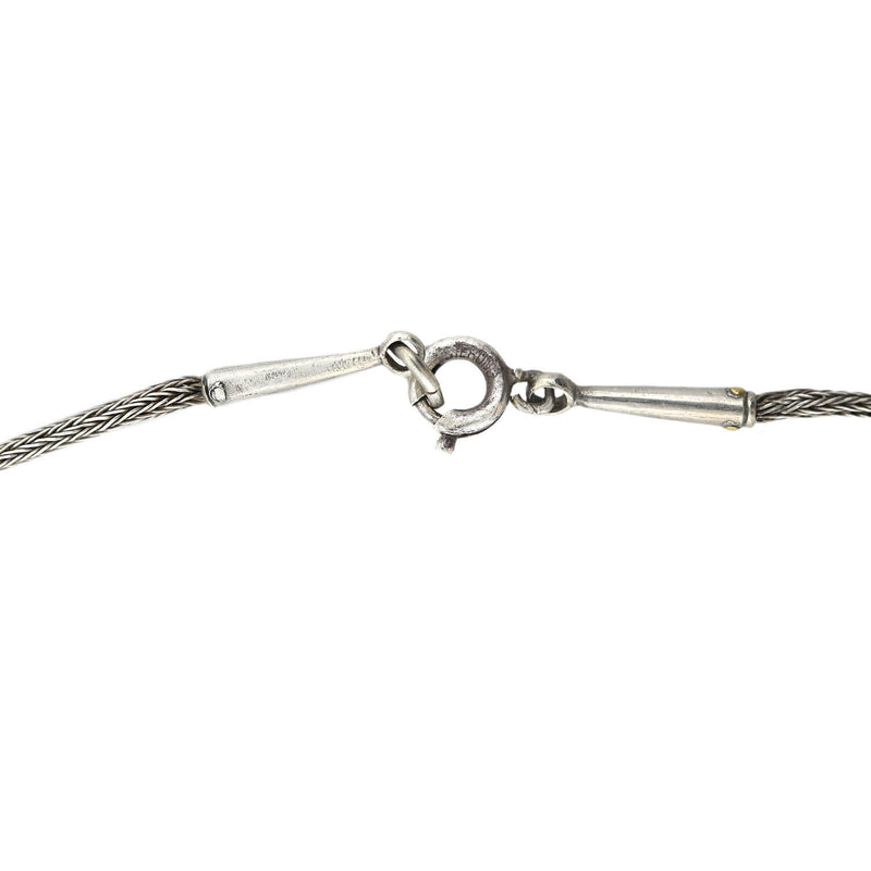 Art Deco Sterling Silver + Moonstone Multi-Drop Necklace