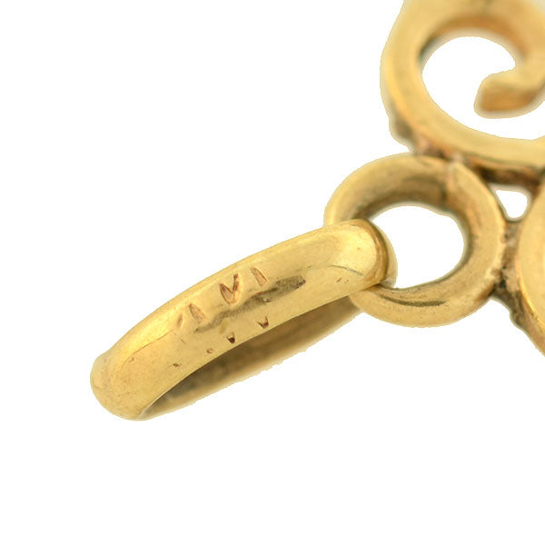 Victorian 14kt Onyx + Equestrian Horseshoe + Horse Head Fob