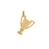 Retro 14kt Gold Winning Trophy Cup Charm
