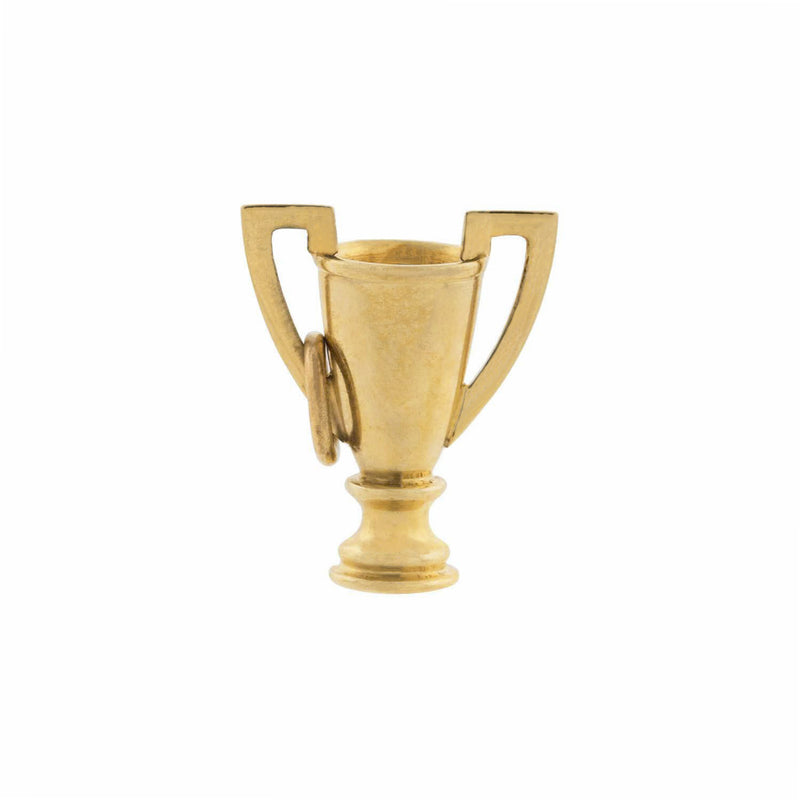 Retro 14kt Gold Winning Trophy Cup Charm