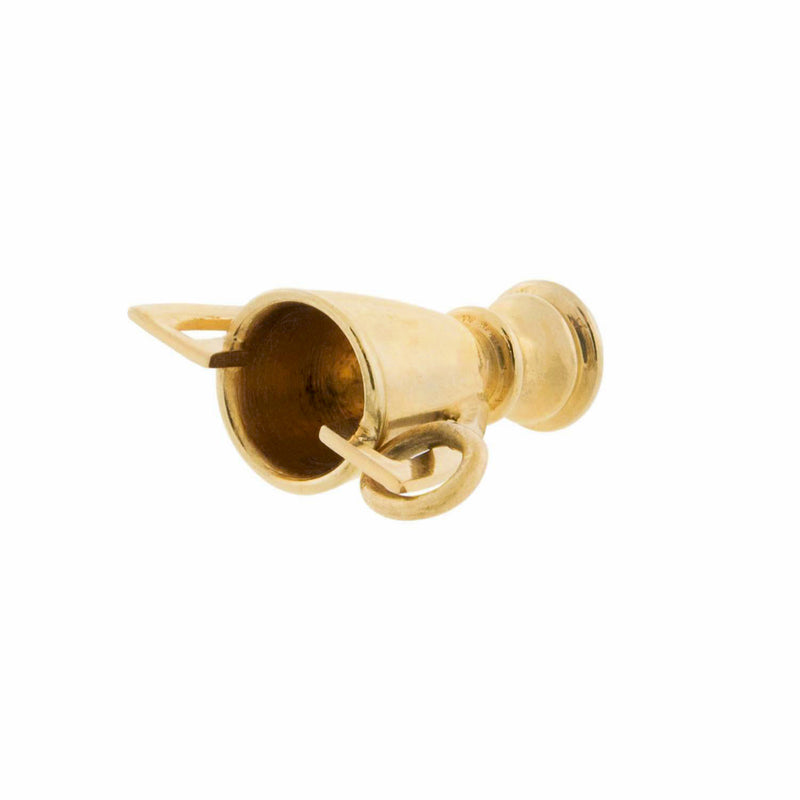 Retro 14kt Gold Winning Trophy Cup Charm