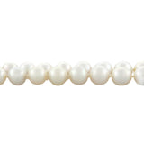 Edwardian South Sea Pearl Necklace with Diamond + Ruby Clasp