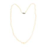 Vintage Cultured Pearl Necklace & 14k Clasp
