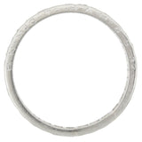 Late Art Deco Platinum Diamond Eternity Band 1ctw