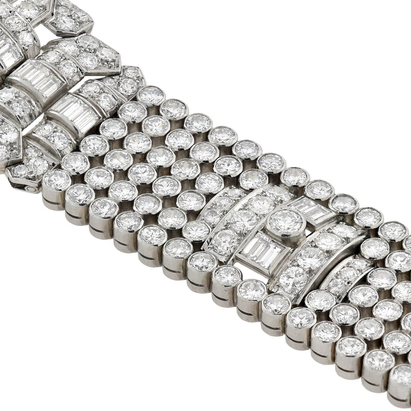 Impressive Platinum Bracelet For Women 20PTEBB06
