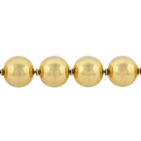 Vintage Large 14kt Yellow Gold Ball Bracelet 23.4dwt
