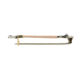 Victorian Sterling/10kt Rose Cut Diamond Riding Crop Pin