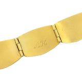 Victorian Silver Gilt Scottish Agate Link Bracelet