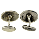 Late Victorian Sterling Horseshoe & Horse Bit Motif Cufflinks
