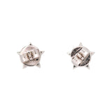Estate 18k Kite Cut Diamond Star Earrings 0.75ctw