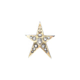 Victorian 18kt/Sterling Diamond Star 0.95ctw