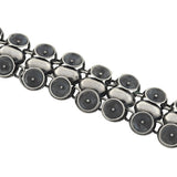 ERIKSON & KROMANN Vintage Modernist Danish Silver Cup Link Bracelet