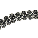 ERIKSON & KROMANN Vintage Modernist Danish Silver Cup Link Bracelet